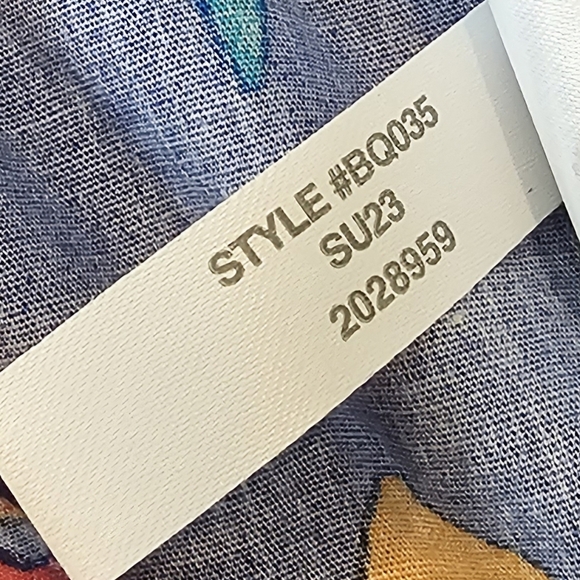 J. Crew Size 12 Tie-back Strappy Tropical Floral Print Tank Adjustable Straps - Picture 11 of 11